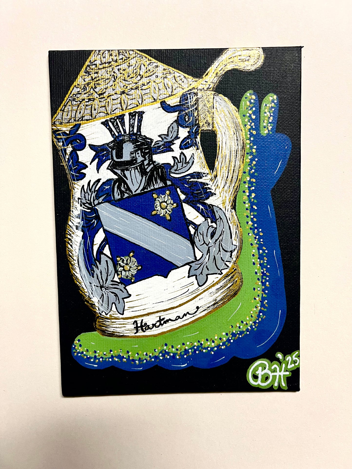 Beer Stein/Coat of Arms Snail