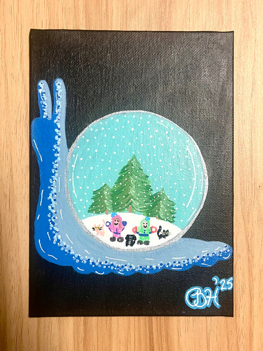 Snow Globe Snail