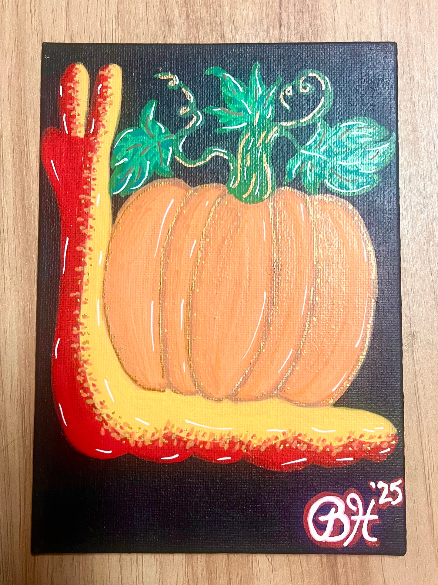 Autumn Pumpkin Snail